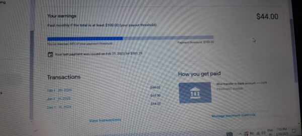 mandartimes.com | Payment recived | 44$ Balance